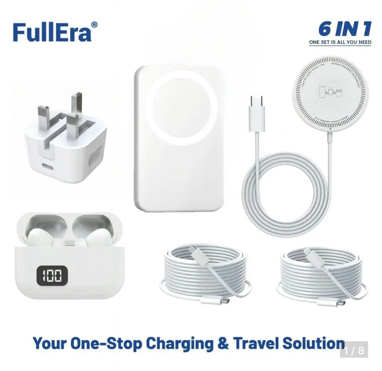 6 IN 1 Magnetic charging kit